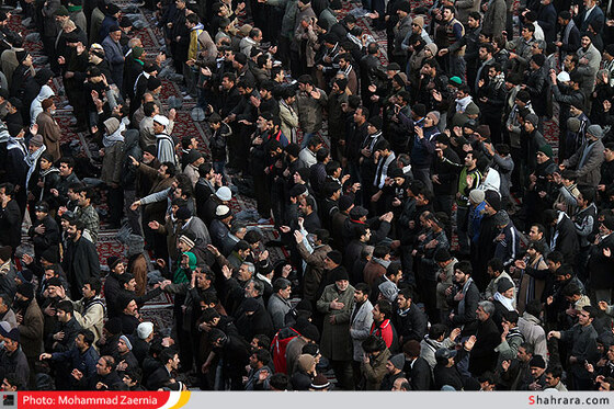 اجتماع عظیم عزاداران رضوی