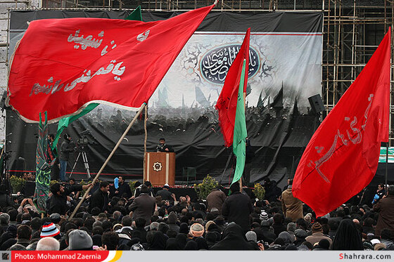 اجتماع عظیم عزاداران رضوی