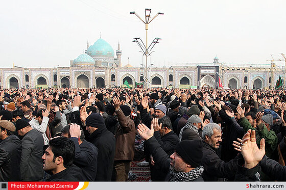 اجتماع عظیم عزاداران رضوی