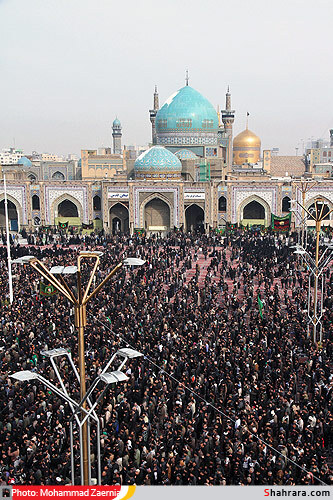 اجتماع عظیم عزاداران رضوی