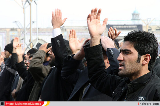 اجتماع عظیم عزاداران رضوی