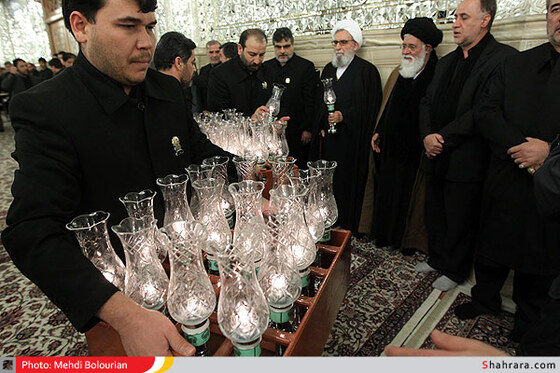 مراسم خطبه خوانی شهادت امام رضا (ع)