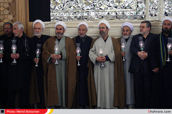 مراسم خطبه خوانی شهادت امام رضا (ع)