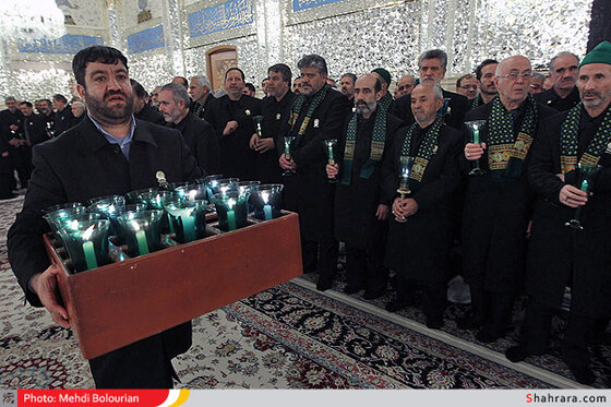 مراسم خطبه خوانی شهادت امام رضا (ع)