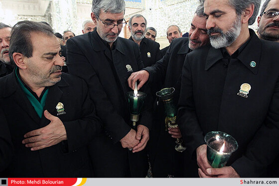 مراسم خطبه خوانی شهادت امام رضا (ع)