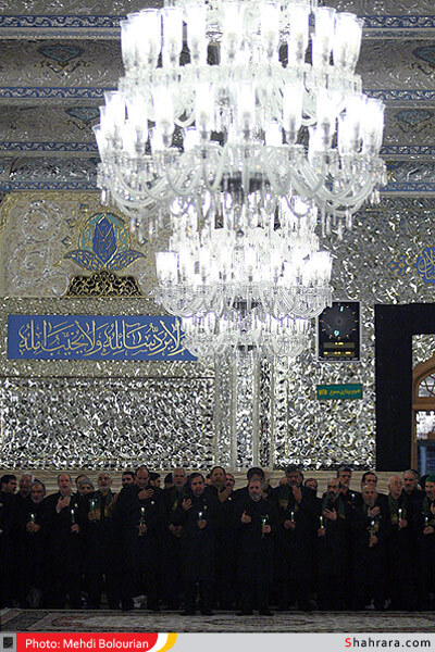 مراسم خطبه خوانی شهادت امام رضا (ع)