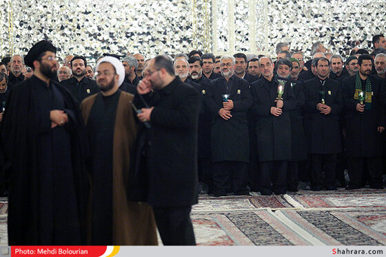 مراسم خطبه خوانی شهادت امام رضا (ع)