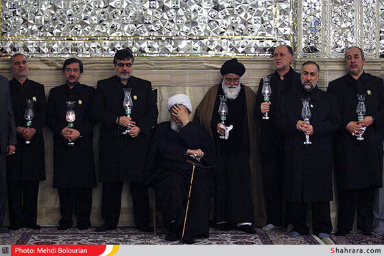 مراسم خطبه خوانی شهادت امام رضا (ع)