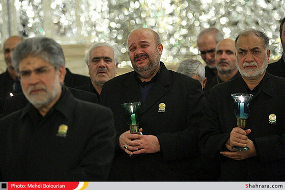 مراسم خطبه خوانی شهادت امام رضا (ع)