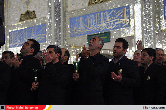 مراسم خطبه خوانی شهادت امام رضا (ع)