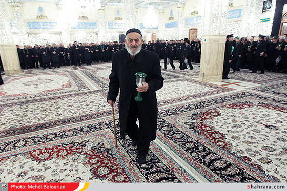 مراسم خطبه خوانی شهادت امام رضا (ع)