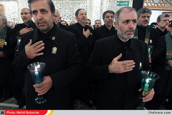 مراسم خطبه خوانی شهادت امام رضا (ع)