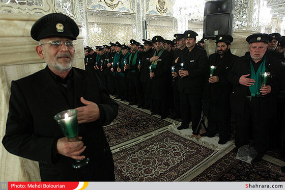 مراسم خطبه خوانی شهادت امام رضا (ع)