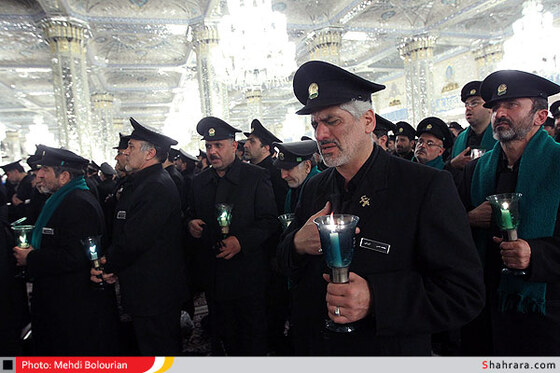 مراسم خطبه خوانی شهادت امام رضا (ع)