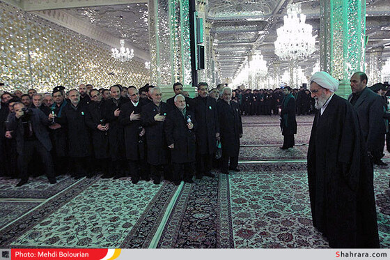 مراسم خطبه خوانی شهادت امام رضا (ع)