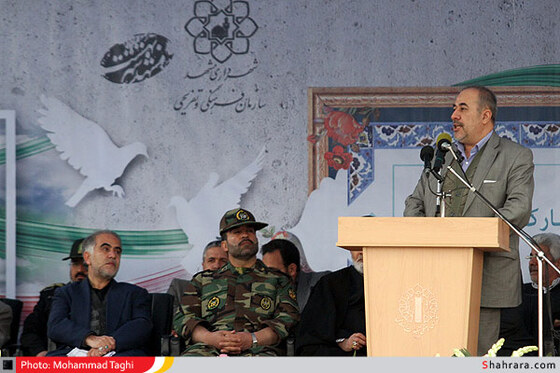 سخنرانی محمود صلاحی استاندار خراسان رضوی در مراسم یوم الله 12 بهمن