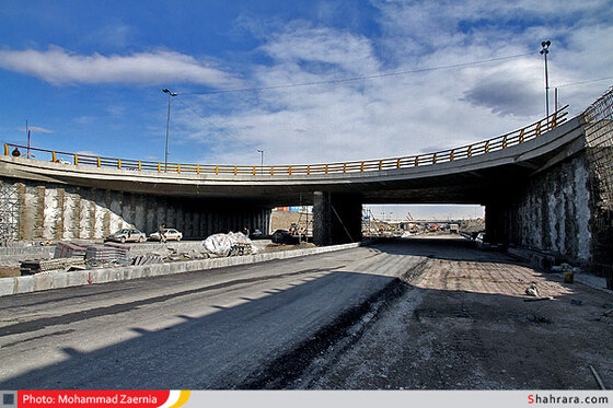 عملیات ساخت تقاطع غیر همسطح و میدان میدان امام علی (ع)