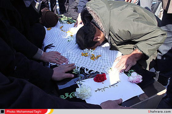 تشییع پیکر دانش آموزان شهید کاروان راهیان نور