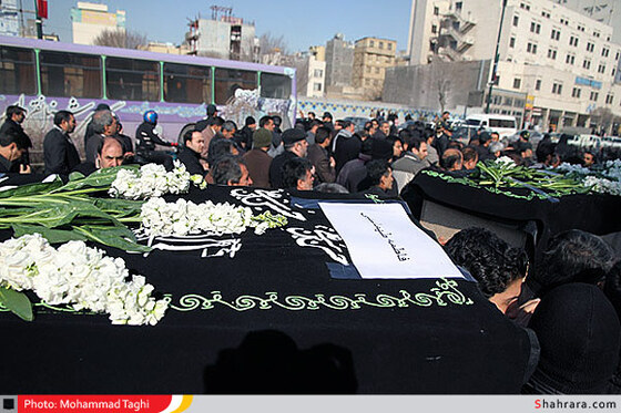 تشییع پیکر دانش آموزان شهید کاروان راهیان نور