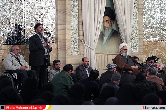 دیدار جمعی از خانواده های شهدا،ایثارگران،جانبازان و عشایر با نماینده ولی فقیه در خراسان