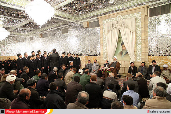 دیدار جمعی از خانواده های شهدا،ایثارگران،جانبازان و عشایر با نماینده ولی فقیه در خراسان