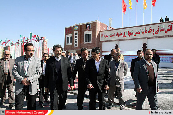 افتتاح همزمان 2 ایستگاه آتش نشانی