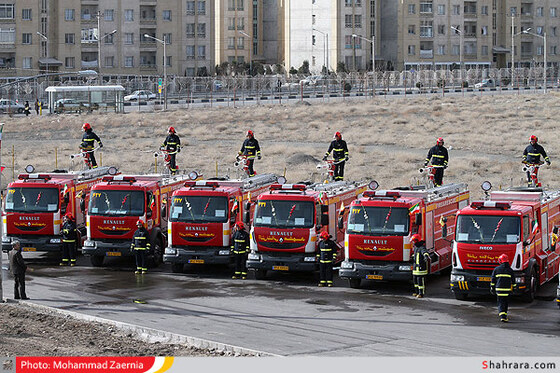 افتتاح همزمان 2 ایستگاه آتش نشانی