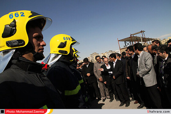 افتتاح همزمان 2 ایستگاه آتش نشانی