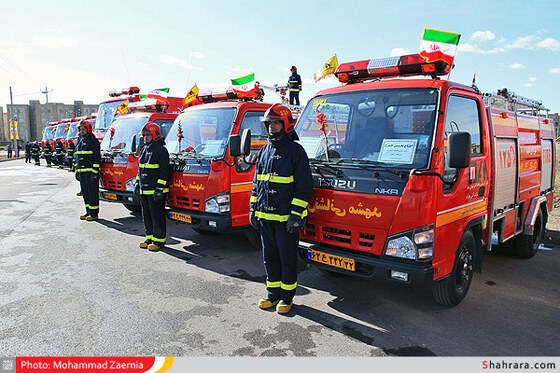 افتتاح همزمان 2 ایستگاه آتش نشانی