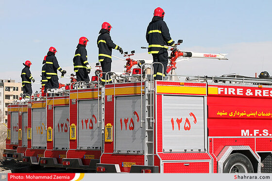 افتتاح همزمان 2 ایستگاه آتش نشانی