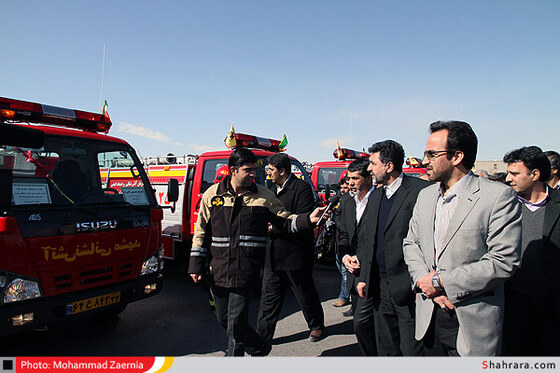 افتتاح همزمان 2 ایستگاه آتش نشانی