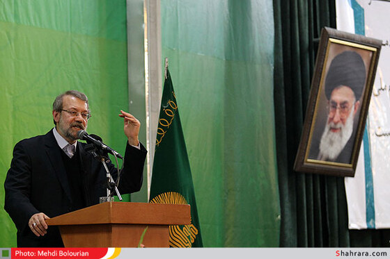 سخنرانی رئیس مجلس شورای اسلامی در پایان راهپیمایی