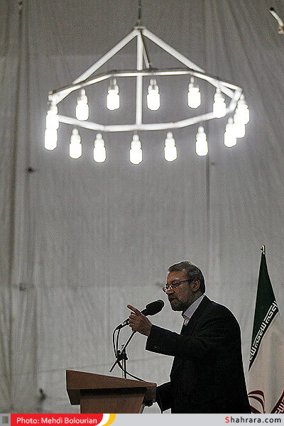 سخنرانی رئیس مجلس شورای اسلامی در پایان راهپیمایی