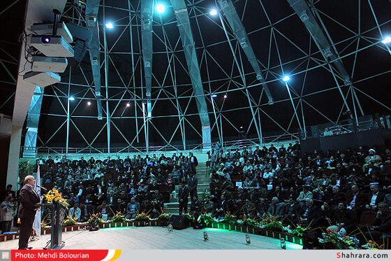 سخنرانی استاندار خراسان رضوی  در مراسم افتتاحیه پارک موضوعی و فرهنگسرای زیارت 