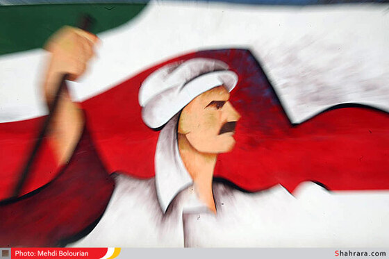 طولانی ترین نقاشی دیواری کشور