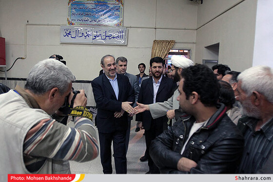 بازدید استاندار خراسان رضوی از شعب اخذ رای