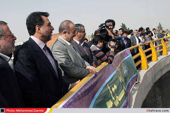 مراسم افتتاح رسمی زیرگذر و  میدان امام علی (ع)