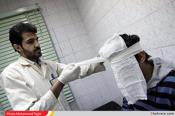 مصدومین آخرین چهارشنبه سال 