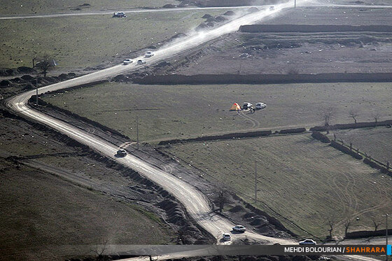 تصاویر هوایی روز طبیعت در مشهد