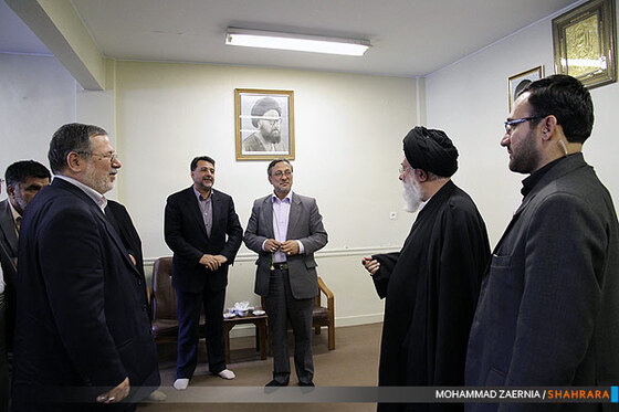دیدار شهردار و اعضای شورای اسلامی شهر با امام جمعه مشهد مقدس
