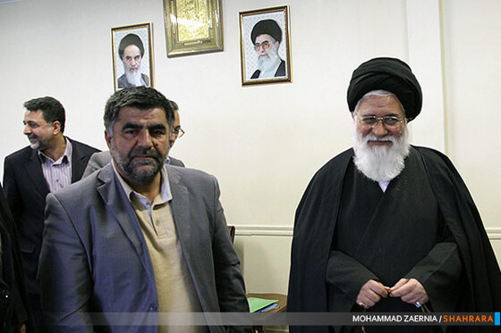 دیدار شهردار و اعضای شورای اسلامی شهر با امام جمعه مشهد مقدس