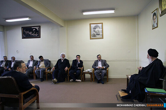 دیدار شهردار و اعضای شورای اسلامی شهر با امام جمعه مشهد مقدس