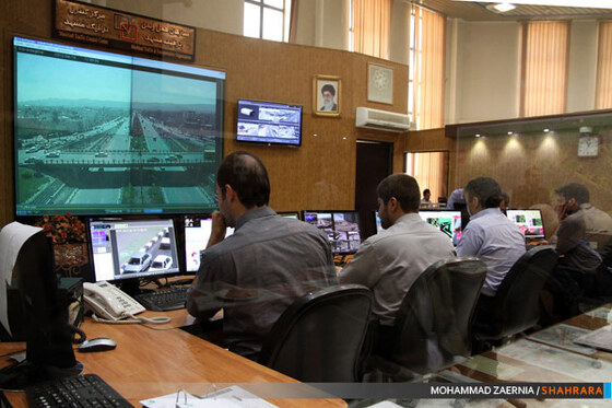 سفر مشاور سروزیر ایالت پنجاب پاکستان به مشهد بازدید از مرکز کنترل ترافیک مشهد