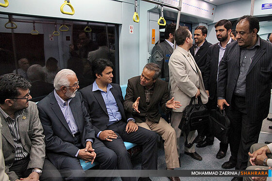 سفر مشاور سروزیر ایالت پنجاب پاکستان به مشهد بازدید از خط 1 قطار شهری 