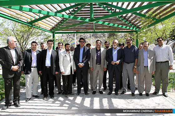 سفر مشاور سروزیر ایالت پنجاب پاکستان به مشهد بازدید از پارک کوهسنگی