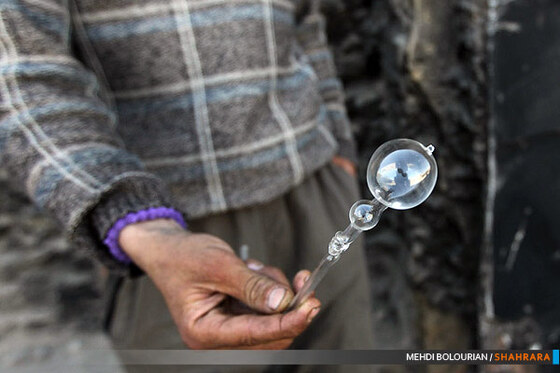 مصرف مواد مخدر در حاشیه شهر مشهد