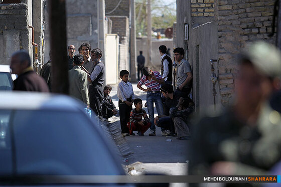 مصرف مواد مخدر در حاشیه شهر مشهد