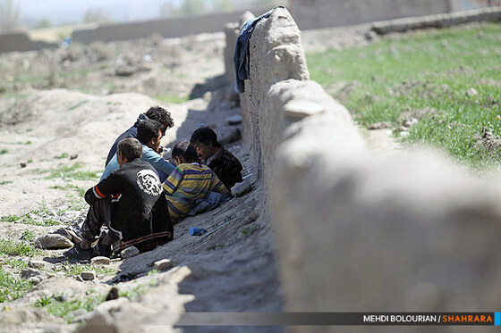 مصرف مواد مخدر در حاشیه شهر مشهد