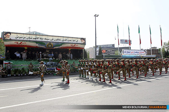 29 فروردین/نمایش اقتدار ارتش جمهوری اسلامی ایران 