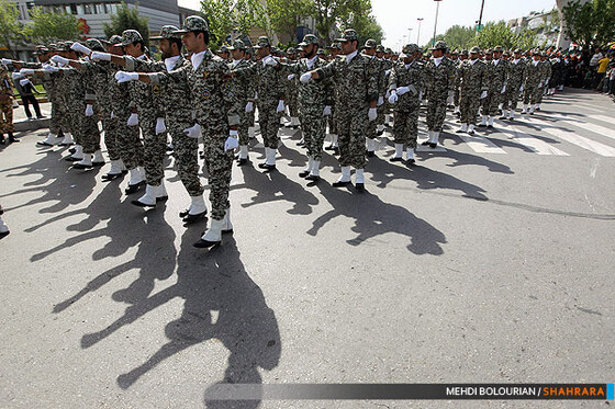 29 فروردین/نمایش اقتدار ارتش جمهوری اسلامی ایران 
